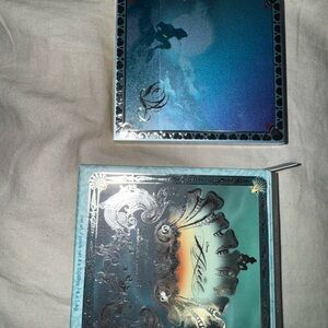 Alice in Wonderland Themed Blue and Silver Box